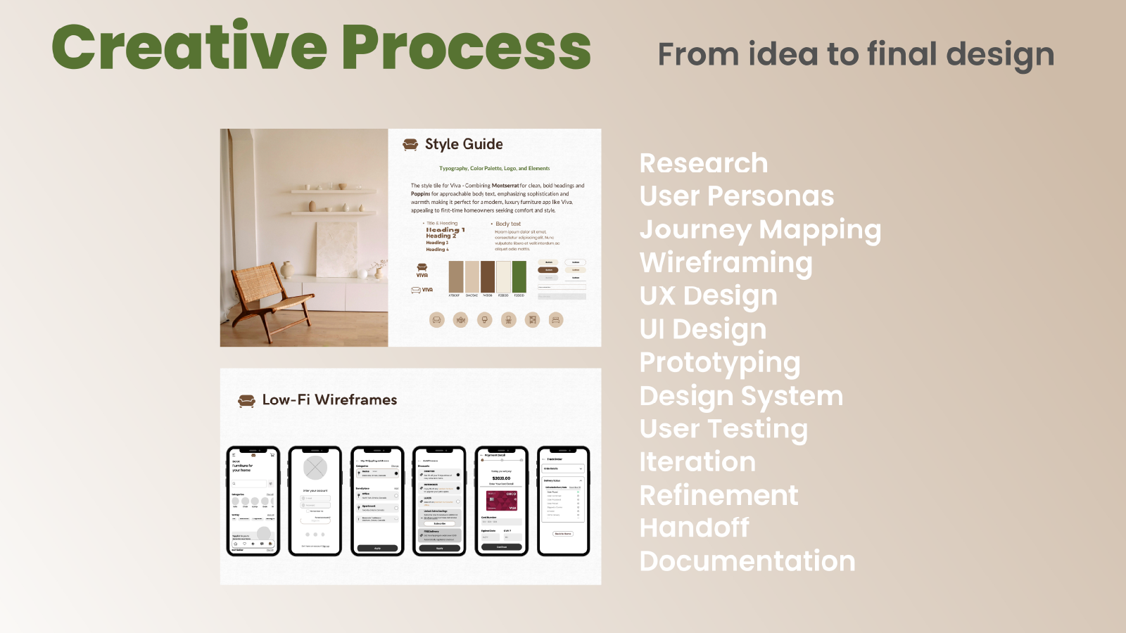 Forniture App images.
